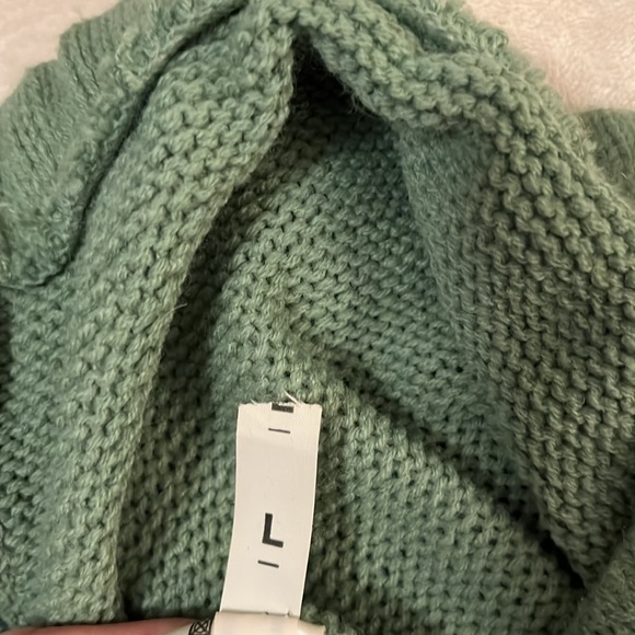 Urban Rebel Mock T Sleeveless Top NWT Green Knit Wide Leg Cropped Palazzo Pants - Picture 13 of 16